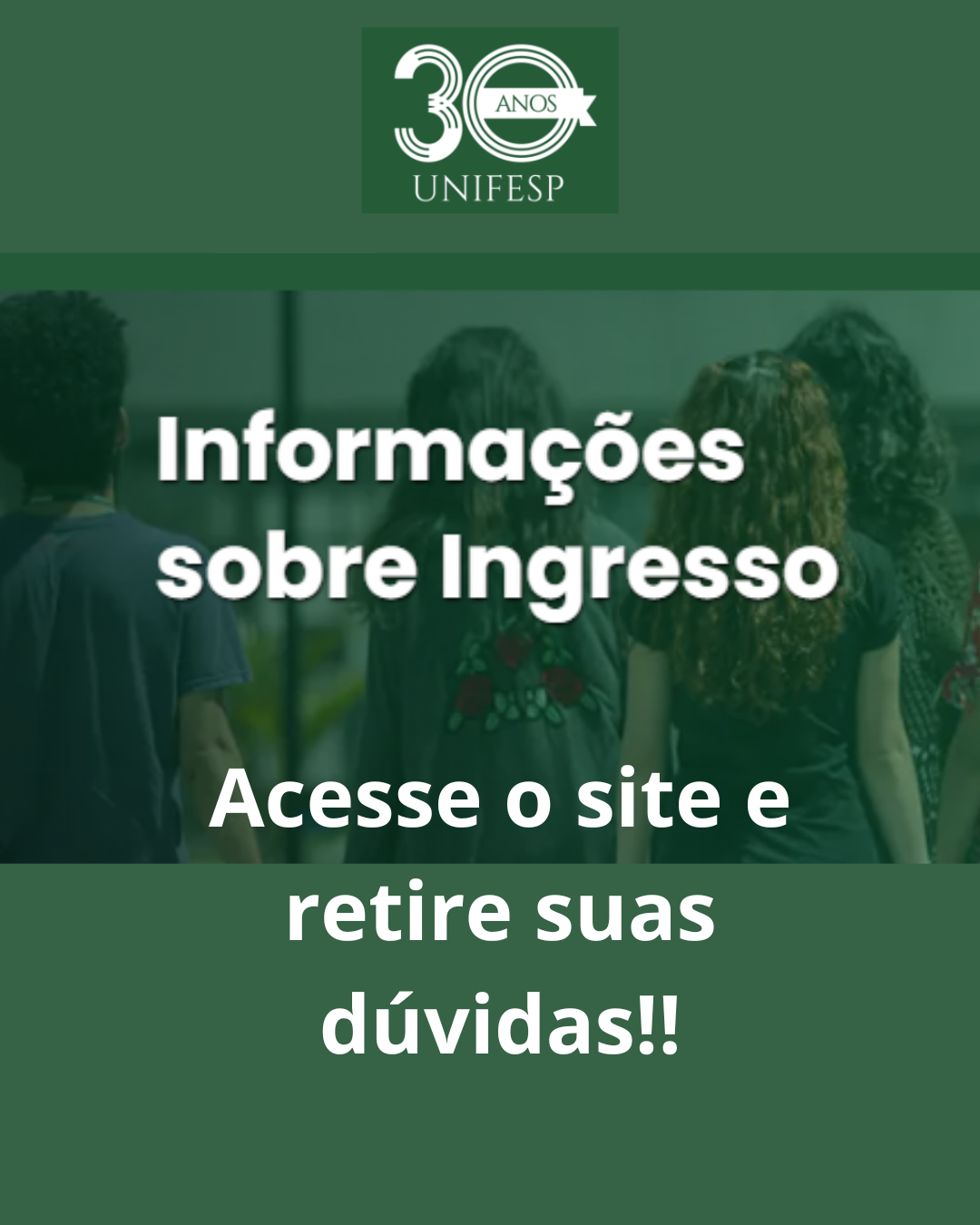 Acesse o site e retire suas dúvidas