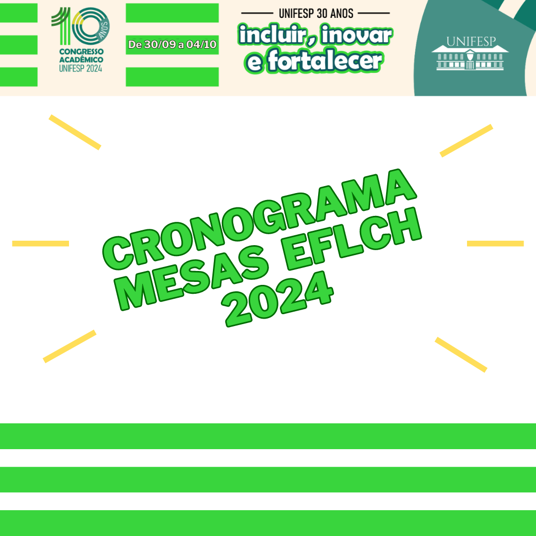 Cronograma Mesas EFLCH 2024