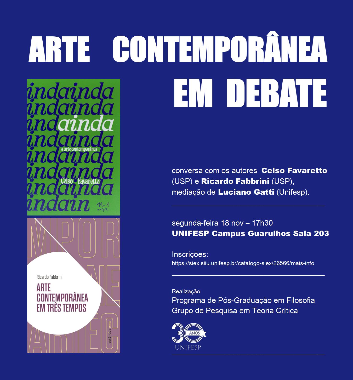 anexo 1 Arte contemporânea em debate 