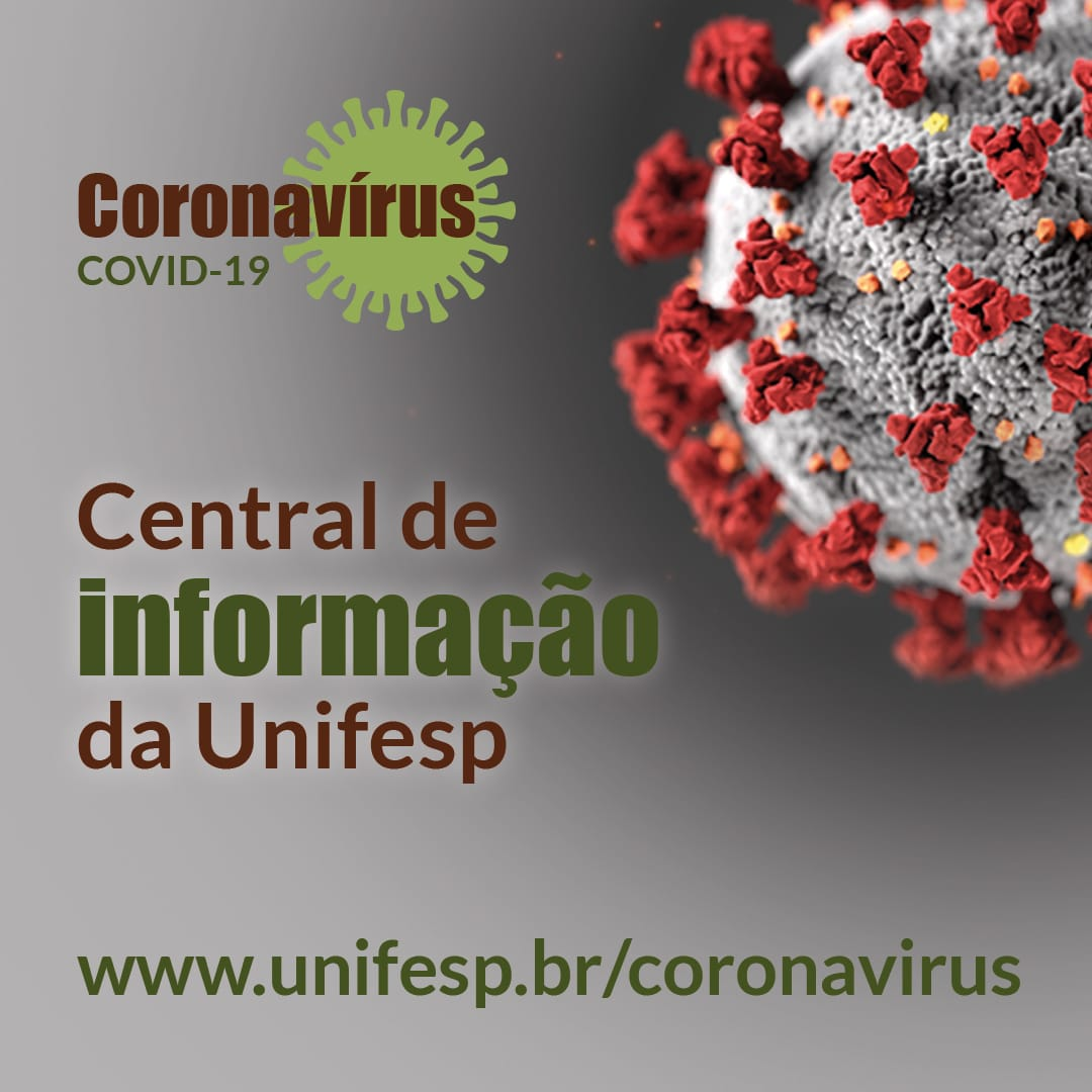 www.unifesp.br/coronavirus