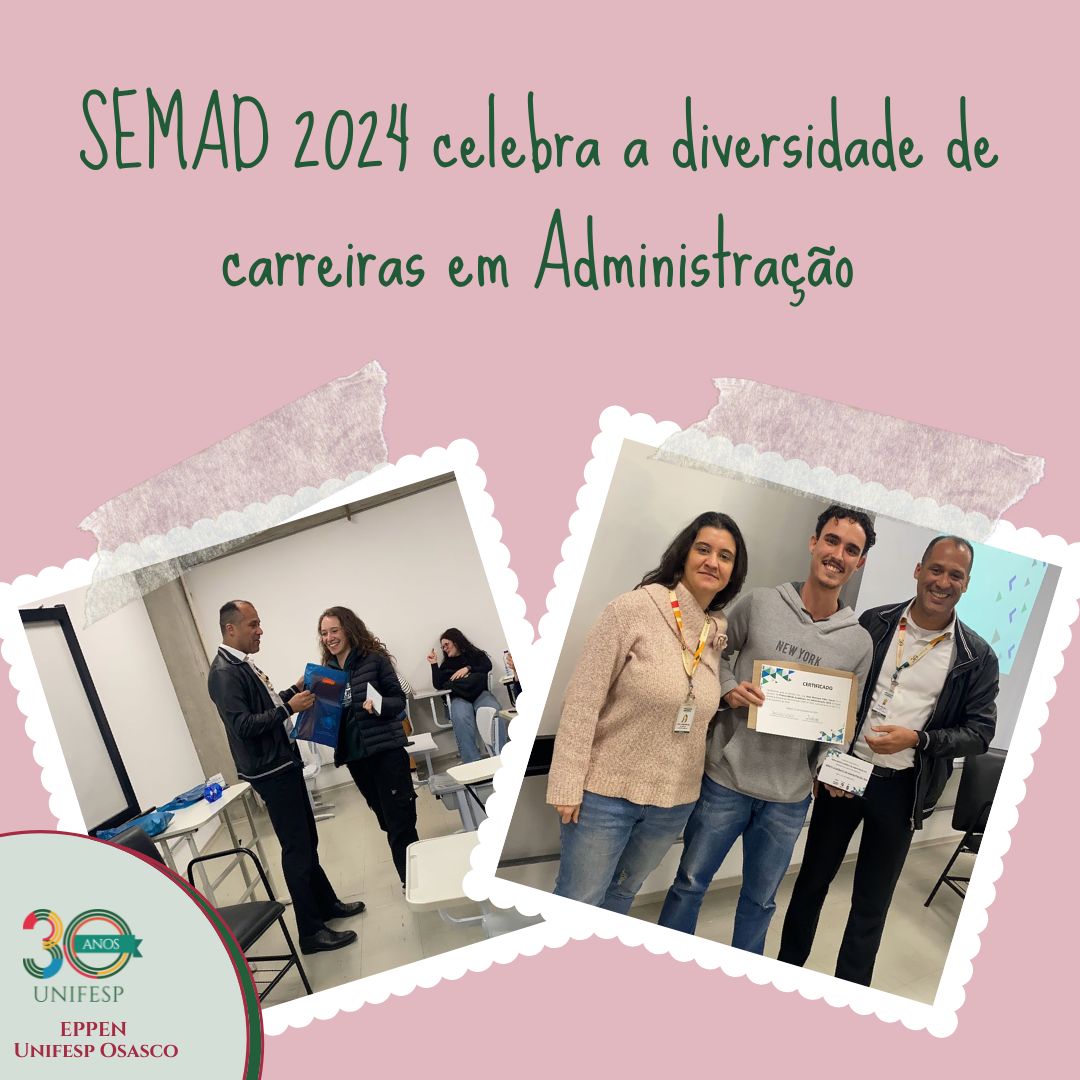 SEMAD 2024 celebra a diversidade de carreiras em Administração