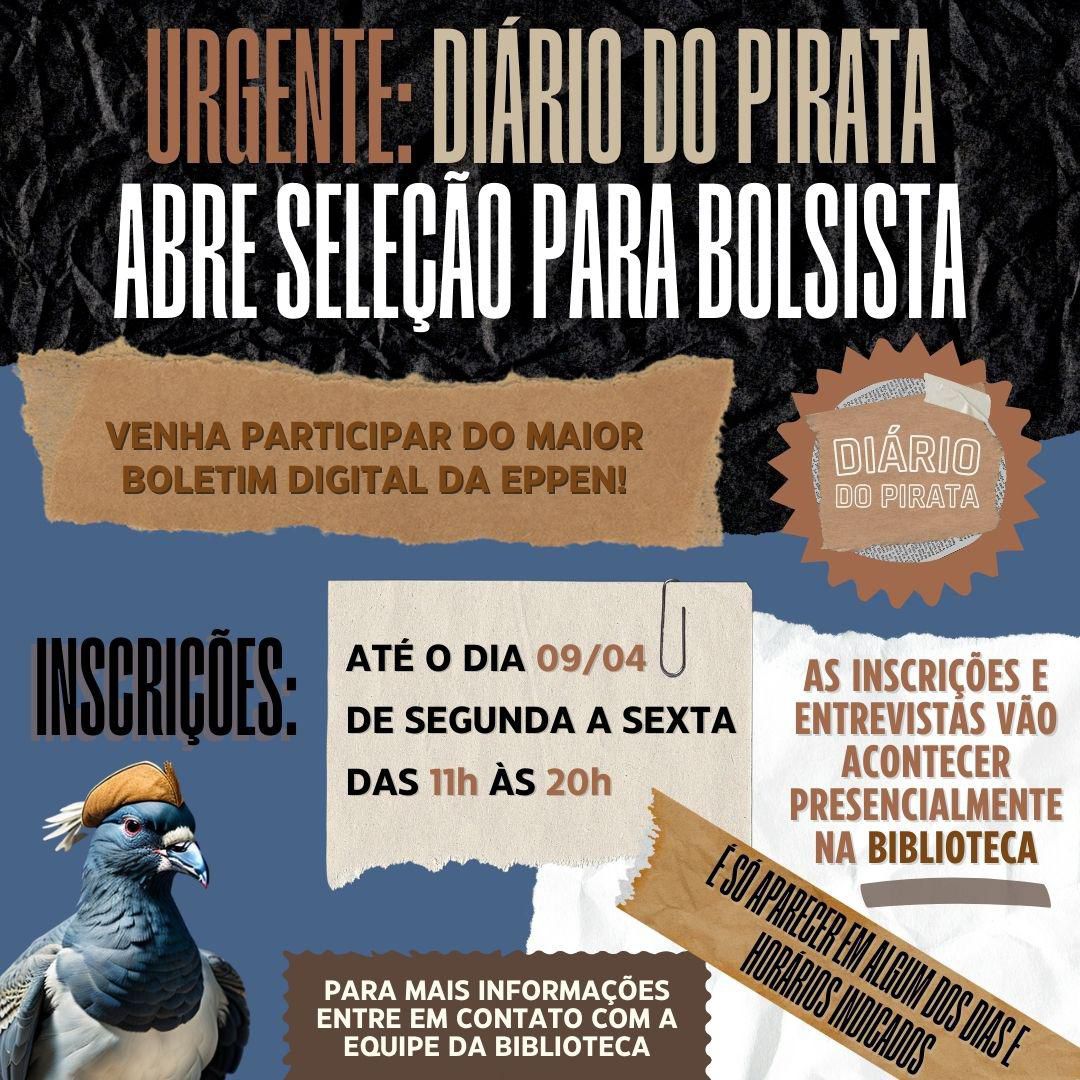 bolsista diario do pirata