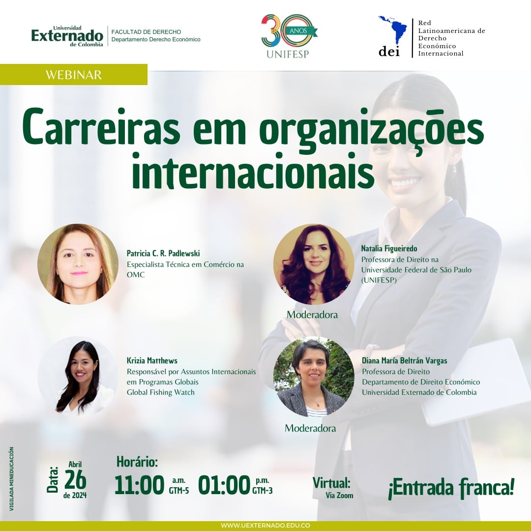 Carreiras em organizações internacionais