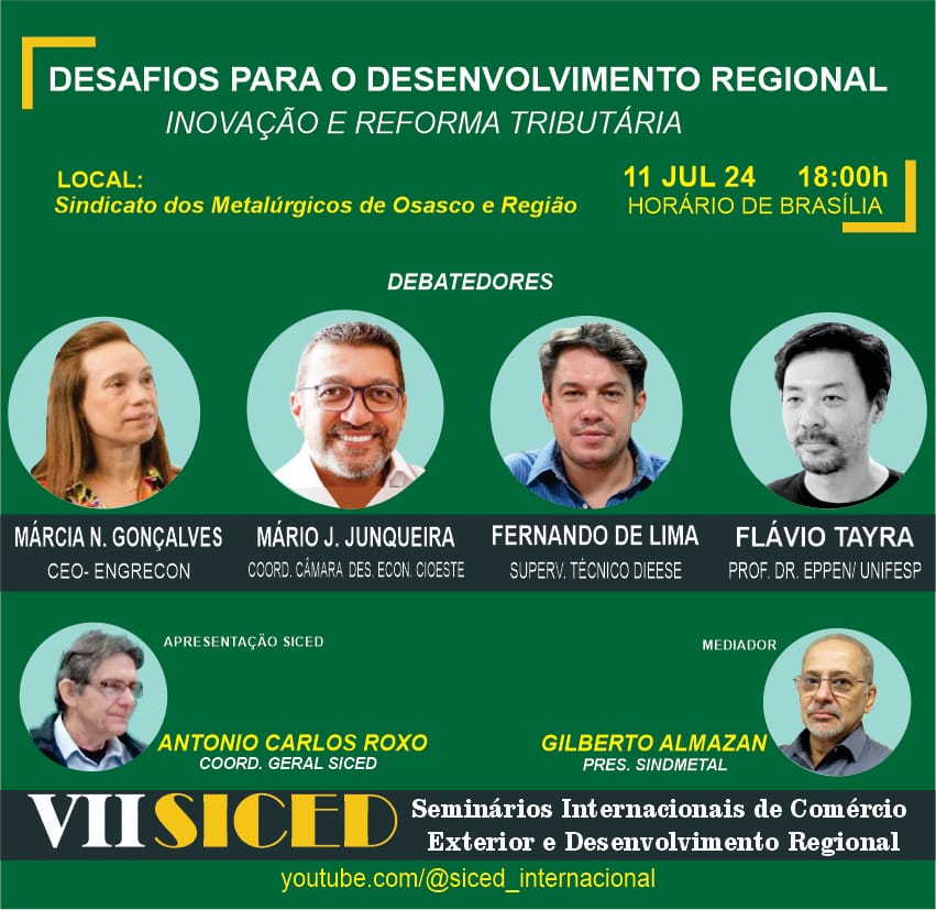 Desafios para o Desenvolvimento Regional Inovação e Reforma Tributária