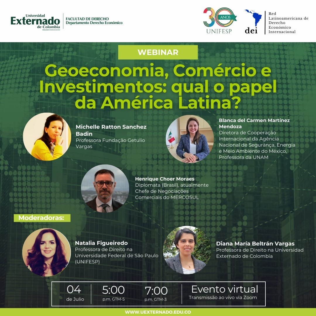 Geoeconomia Comércio e Investimentos qual o papel da América Latina