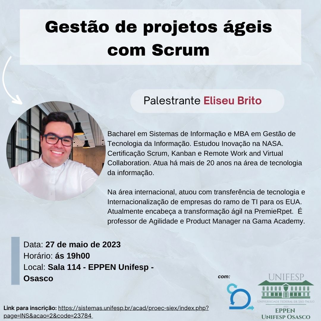 Gestão de projetos ágeis com Scrum