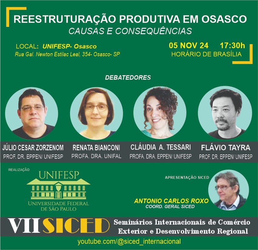 REESTRUTURAÇÃO PRODUTIVA EM OSASCO CAUSAS E CONSEQUÊNCIAS