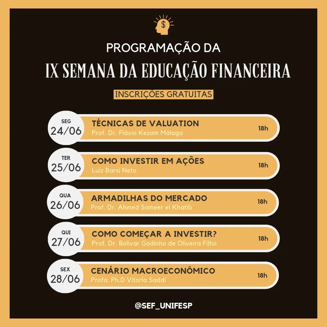 Semana da educação financeira