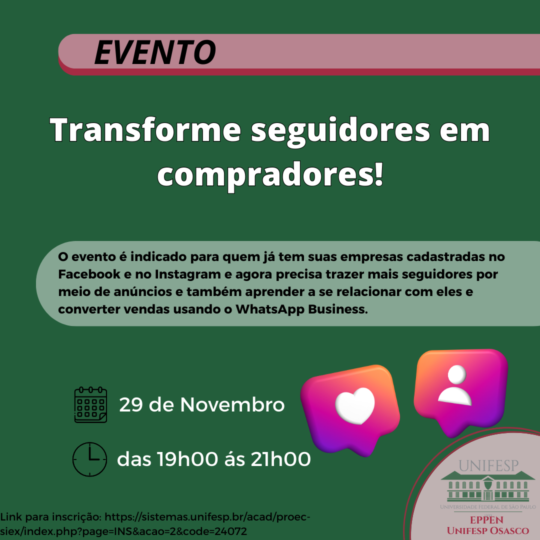 Transforme seguidores em compradores 1