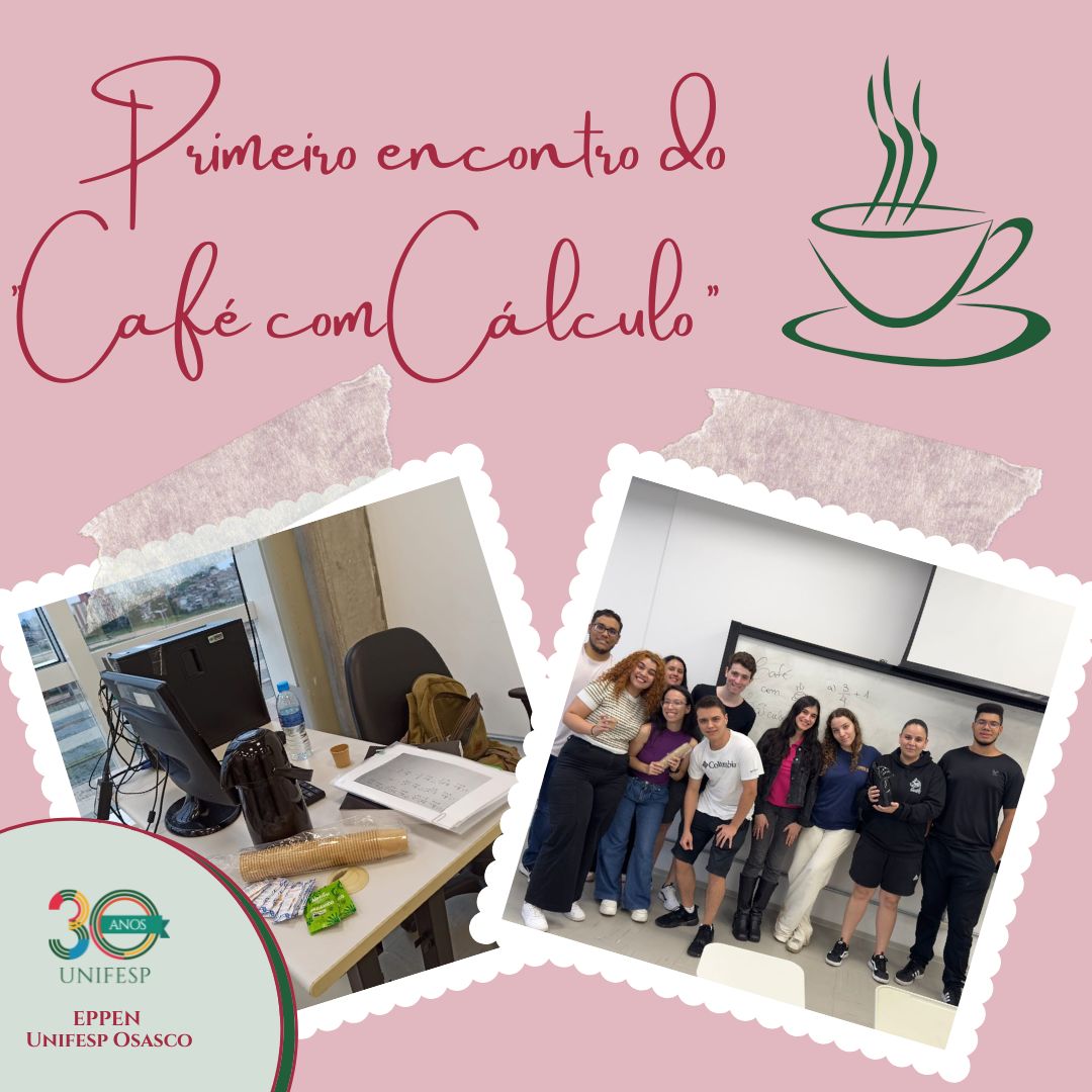 Primeiro encontro do Café com Cálculo