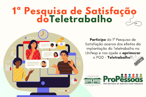 Pesquisa satisfação Teletrabalho