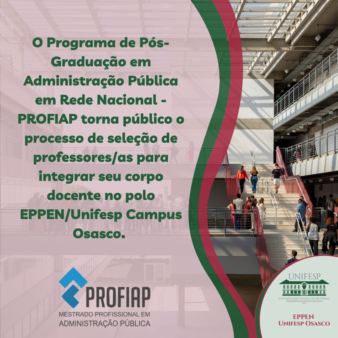 Edital docente profiap