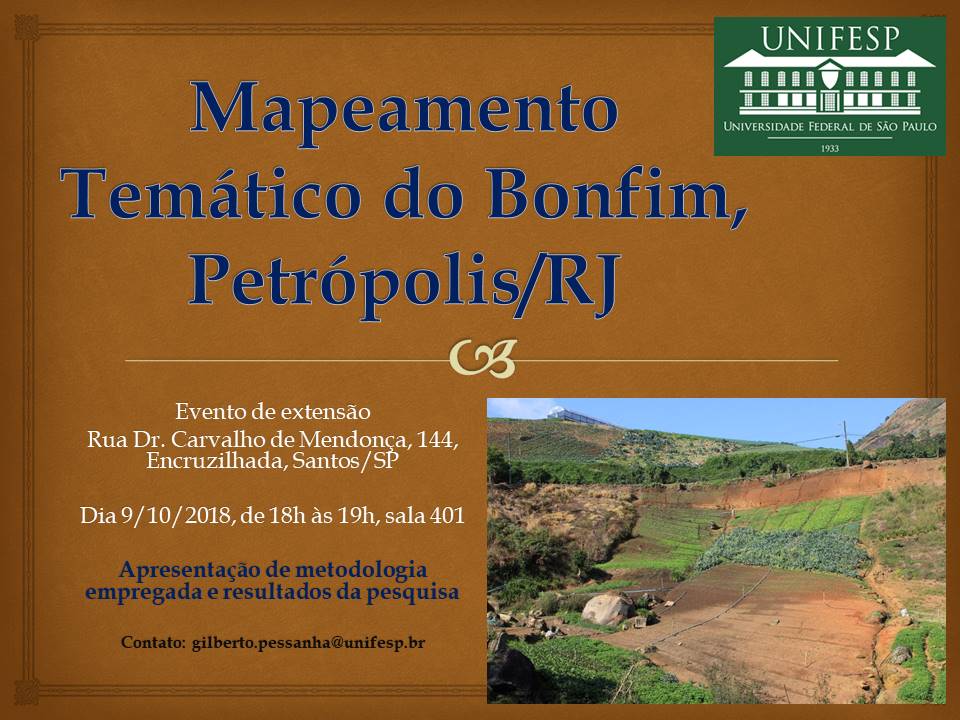 Mapeamento Temático do Bonfim   Petrópolis