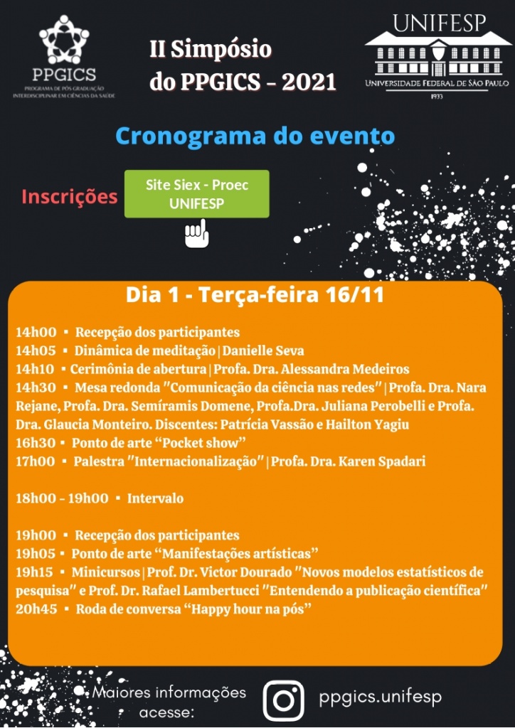 CRONOGRAMA II SIMPOSIO PPGICS 1