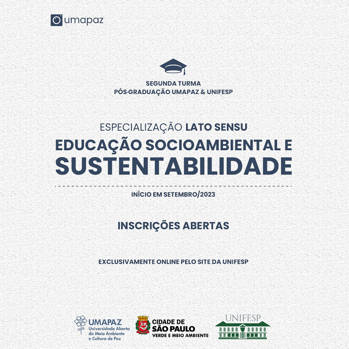 Especialização Educação Socioambiental e Sustentabilidade portal 