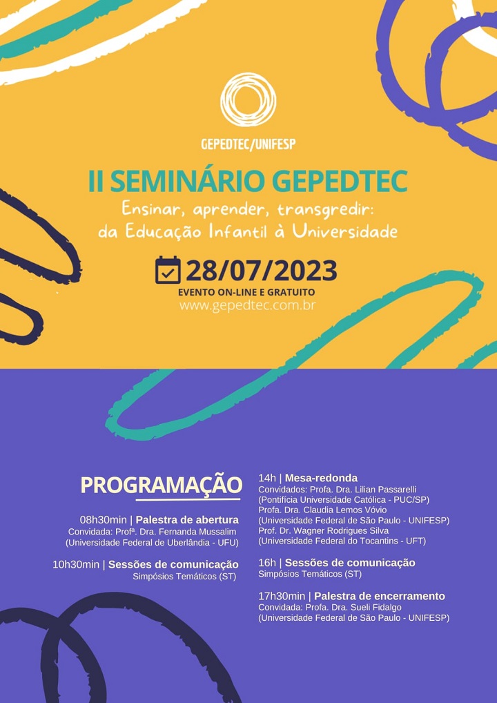 cartaz evento julho 23 gepedtec