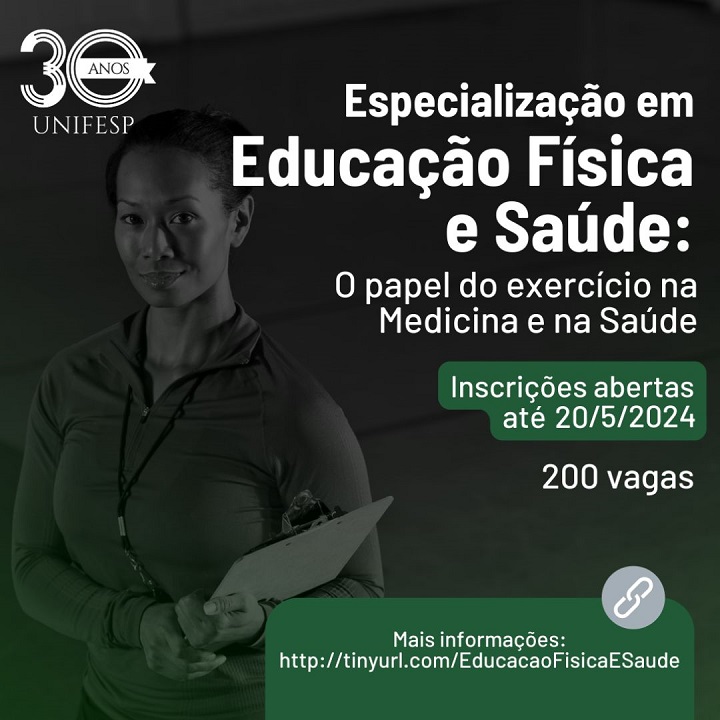 Especialização em Educação Física e Saúde portal