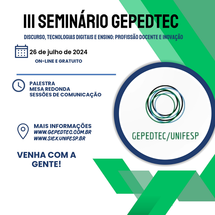 III Seminário GEPEDTEC FEED