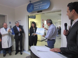 UTI do Hospital São Paulo recebe Certificação por Distinção, nível platina