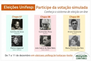 Participe da simulação da consulta on-line para reitor(a) e vice-reitor(a) da Unifesp