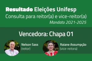 Chapa Fazemos Unifesp vence consulta prévia à comunidade para a Reitoria 2021-2025