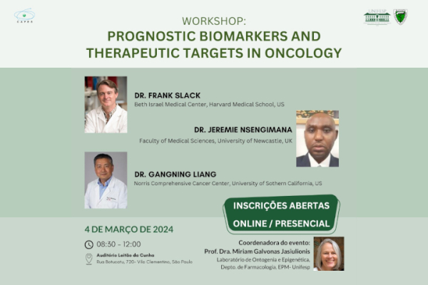 Workshop: Prognostic Biomarkers and Therapeutic Targets in Oncology