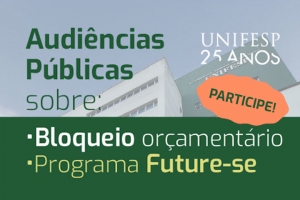 Confira as datas das audiências públicas na Unifesp