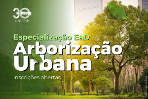 Curso de especialização em Arborização Urbana