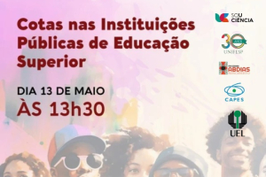 Lançamento do painel Cotas nas Instituições Públicas de Educação Superior