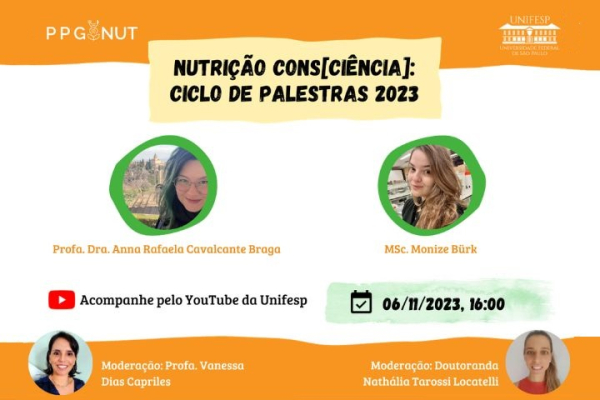 Nutrição Cons[ciência]: Convidada Prof.ª Dr.ª Anna Rafaela Cavalcante Braga