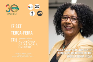 Aula magna com Cida Bento abre curso sobre Política Carolina Maria de Jesus na Unifesp