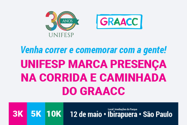 Unifesp participa da Corrida e Caminhada do Graacc