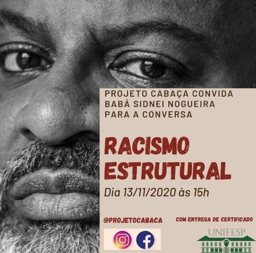 Cartaz racismo Estrutural